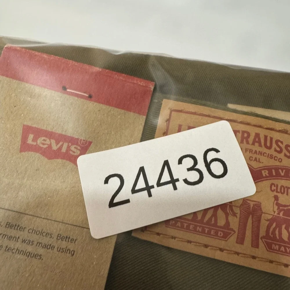 Levi's Pants Mens Size 29x30 Olive Green 511 Slim Fit Cotton Twill New NWT